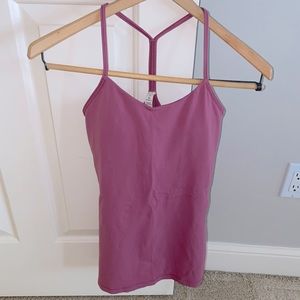 lululemon tank with built in bra. Mauve pink. 4